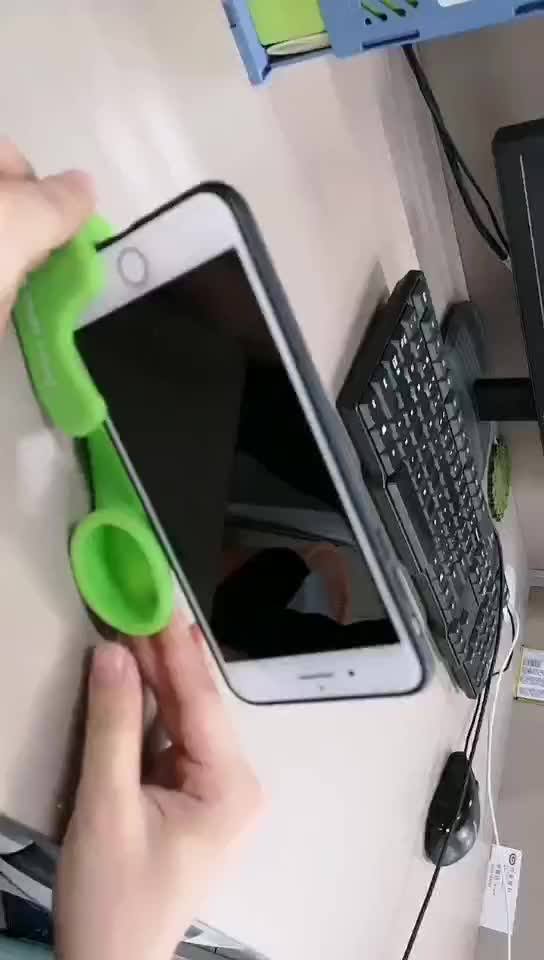 Horn Stand Mini Sound Amplifier Megaphone Silicone Speaker For Phone