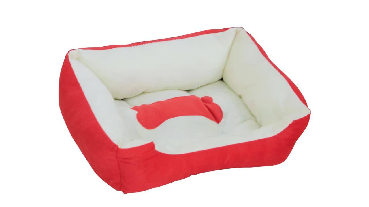 Cute Oxford Eco Friendly Cotton Small Pet Dog Bed Buy Inflatable
