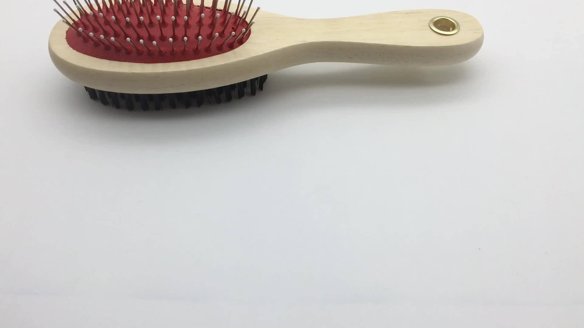 2018 Wholesale High Quality Detangling Brush Hair Rubber Cushion