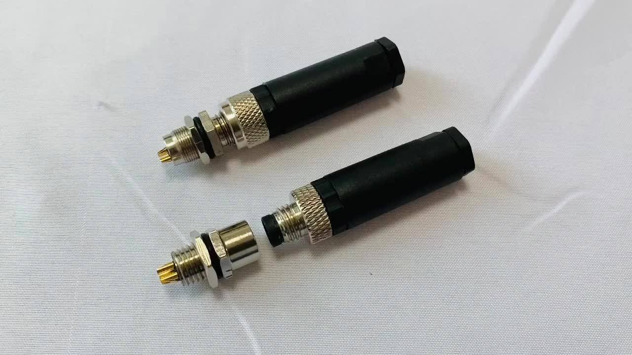 Factory Price M12 Circular Connector Ip67 M12 Male Female Connector