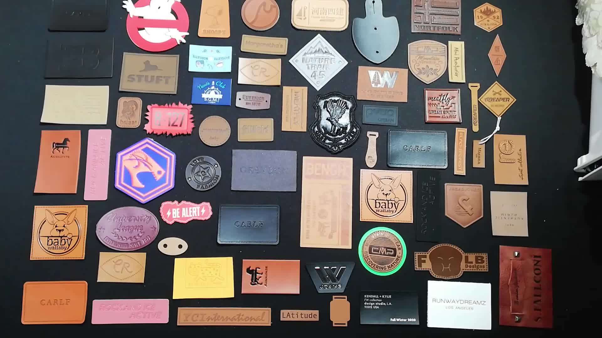 Profession Custom Pu Leather Label Maker Buy Pu Leather Label Maker