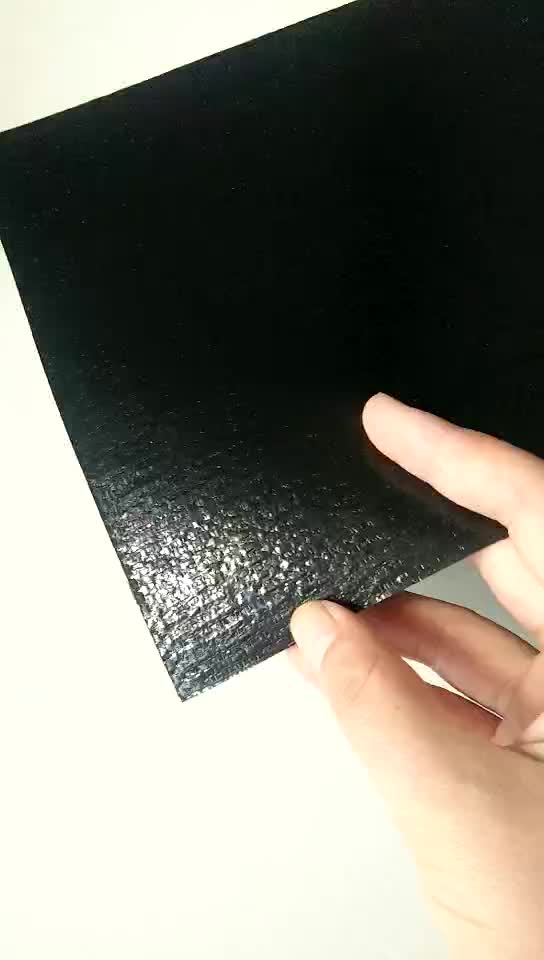 Plastic Sheeting 0.5mm Hdpe Geomembrane Pond Liner Philippines,Pe Black
