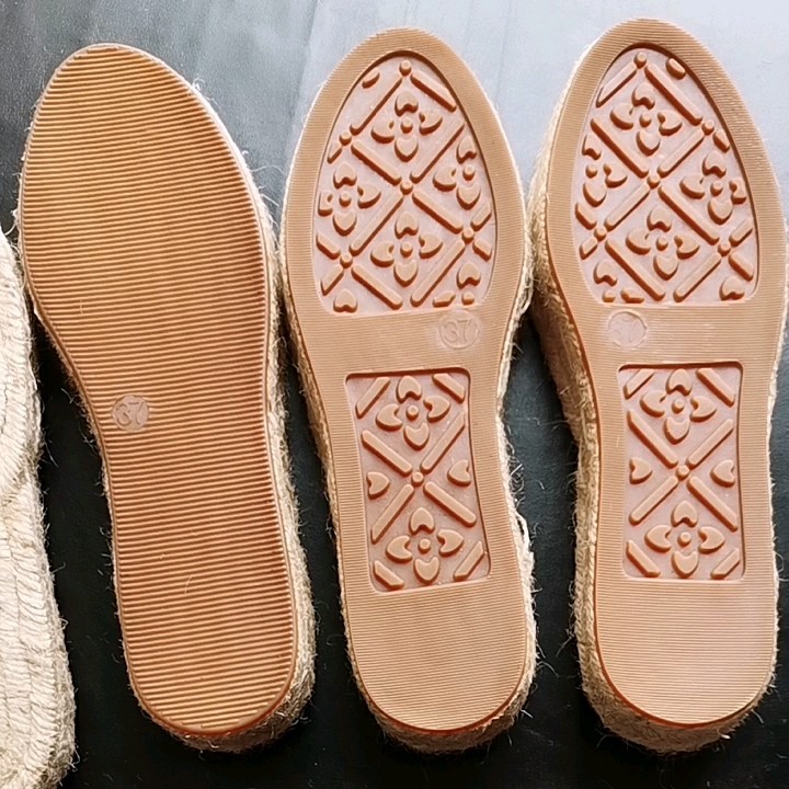 Ladies Thick Platform Jute And Rubber Sole For Shoes Making Buy Jute