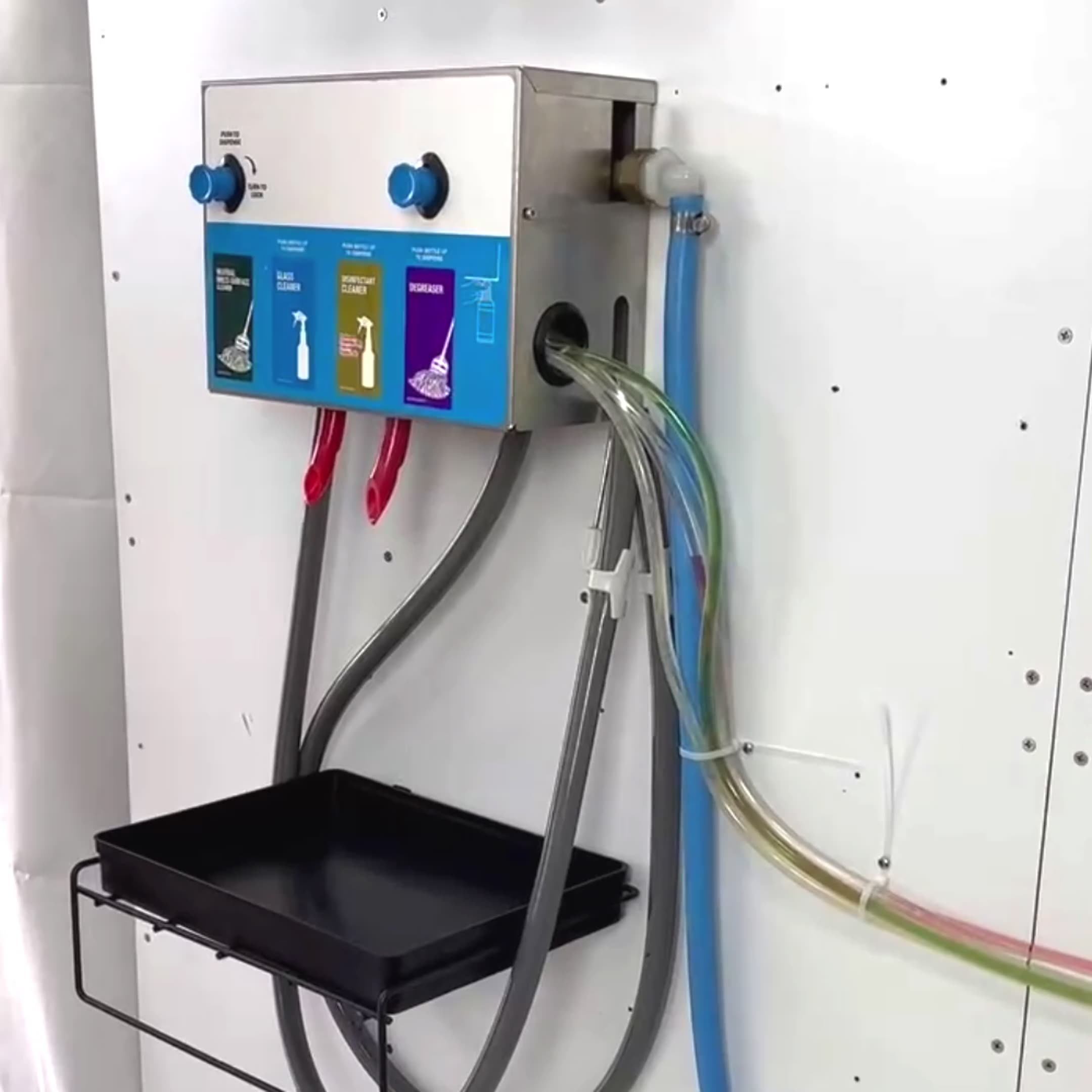 4products Spray Bottle,Mop Bucket,Chemical Proportioner,For