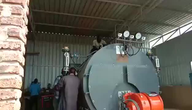 Industrial Full Automatic Gas Steam Boiler Price WNS Model