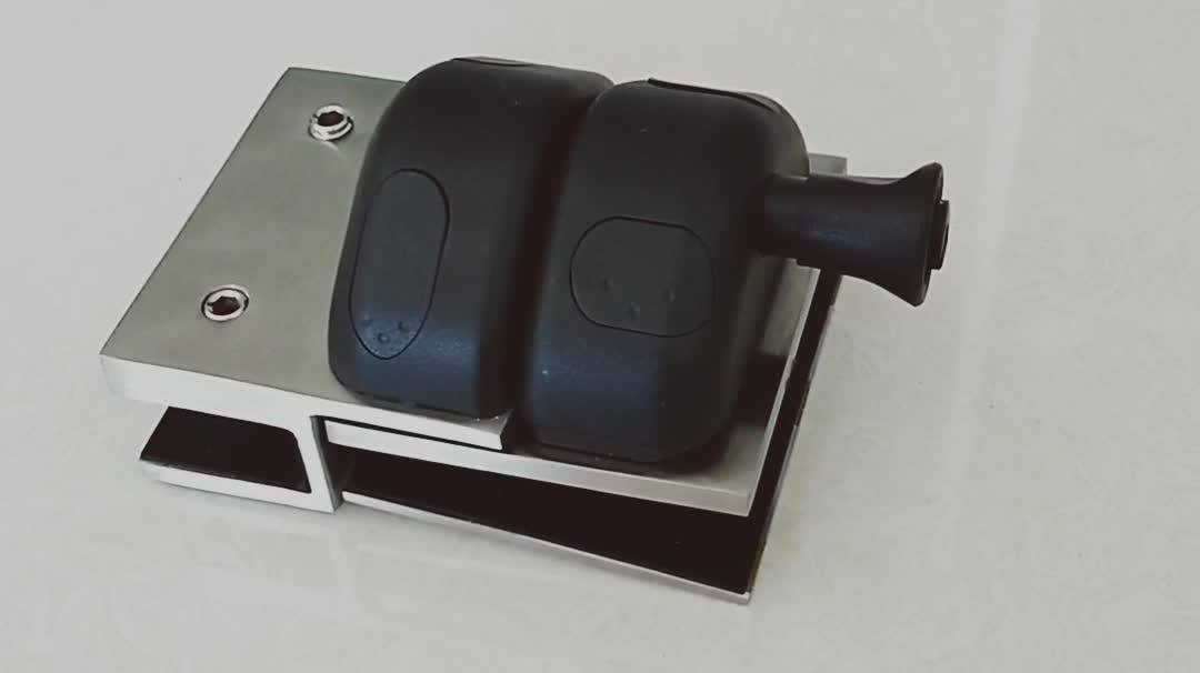 Child Safety 316 Stainless Steel Glass Gate Lock Glass Fencing Fitting