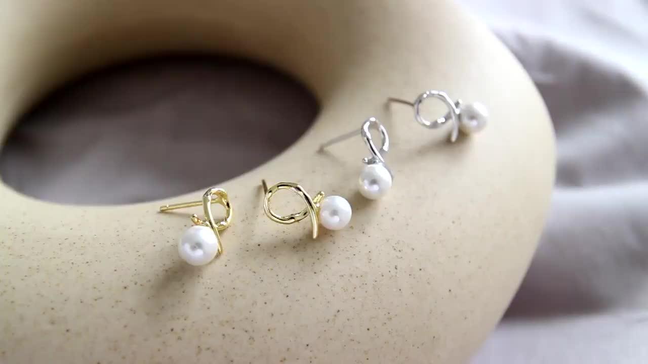 Jd Jewelry Custom Simple Knotted 18k Gold Plated S925 Sterling Silver