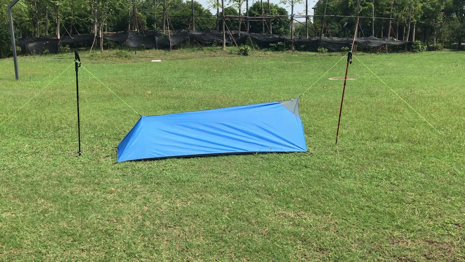 Hot Selling 1 Person Outdoor Hunting Simple Bivvy Tent Lightweight