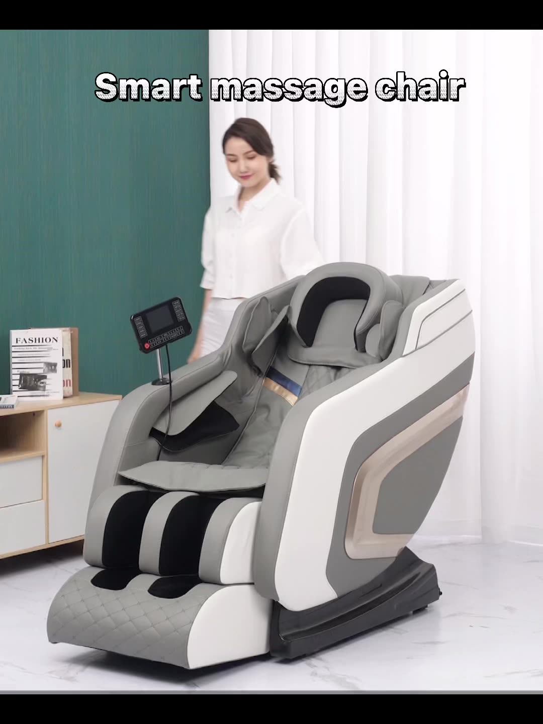 2021 Cheap Electric Shiatsu 0ffice Chair With Massage Function 8d Zero