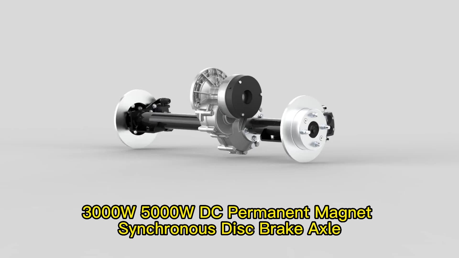 Customized Permanent Electric Transaxle For Electric Golf Carts