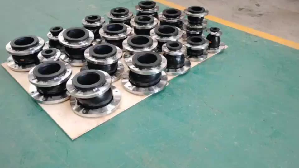 High Temperature Flange Type Bellows Expansion Epdm Dn32 Plumbing