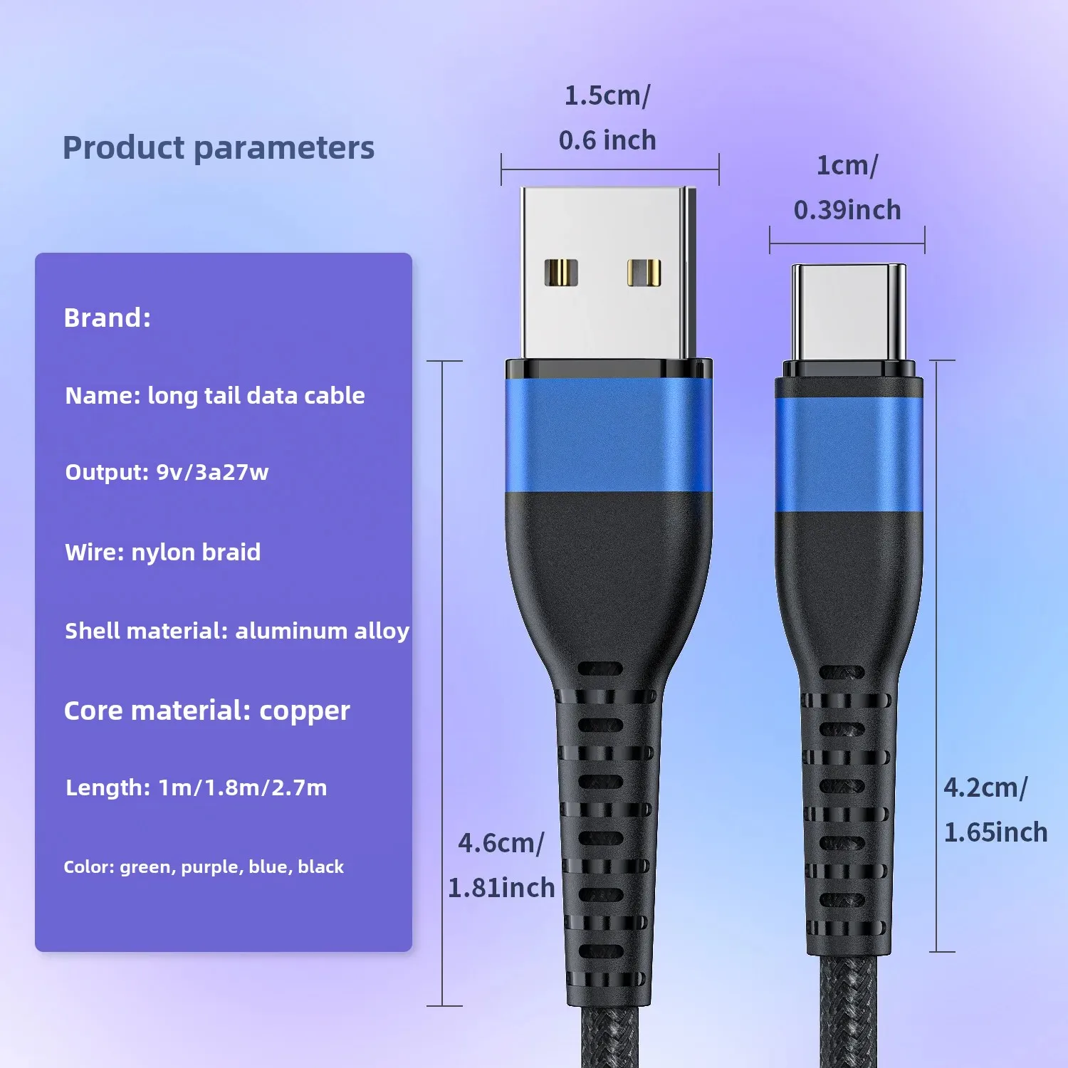 Новый высококлассный тип c 3A быстрый зарядный кабель c to c 60W PD27W Pingguo 15 быстрый зарядный кабель