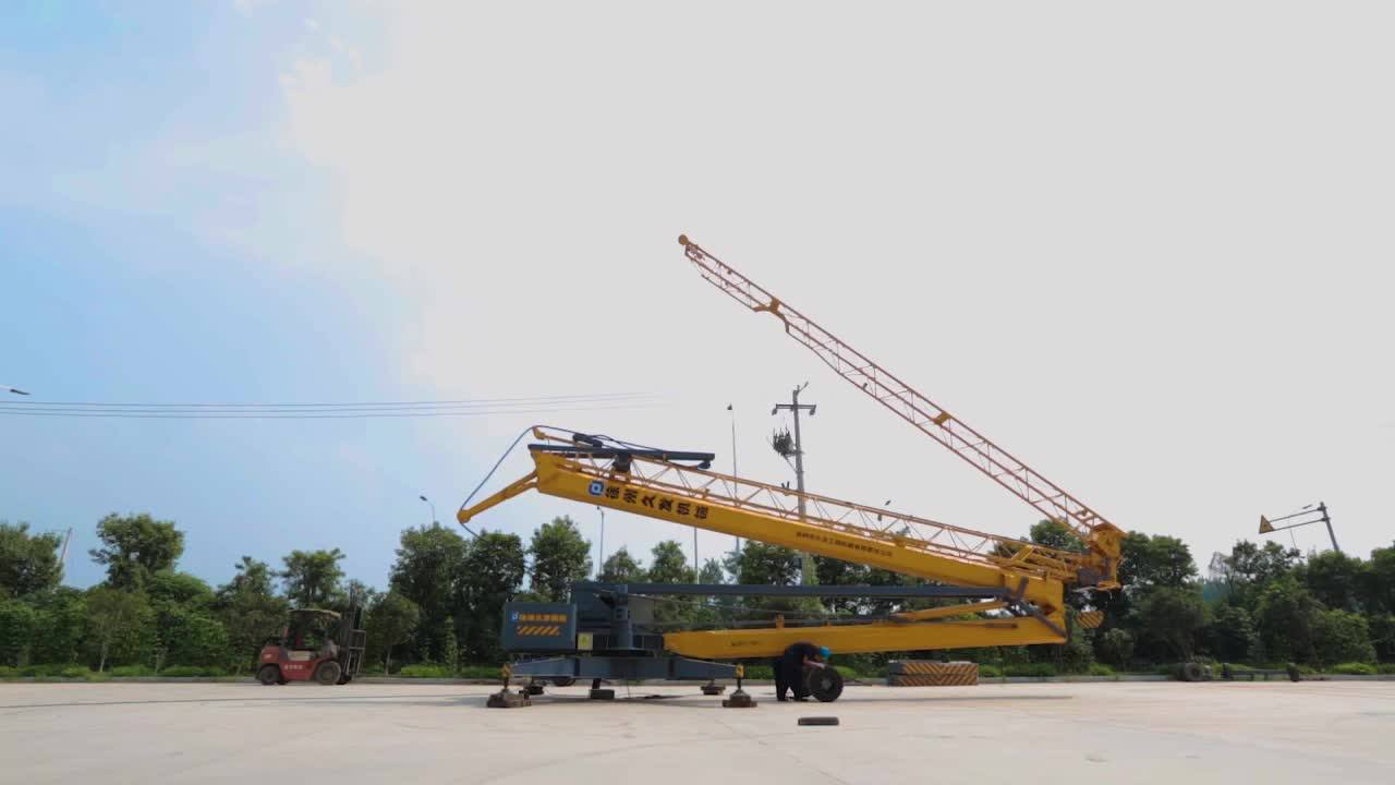 Small Construction Crane 1ton 2ton 3 Ton 4 Ton Mini Topless Mobile
