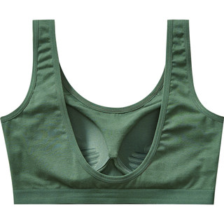 One-piece girly style push-up no-wire sweat vest