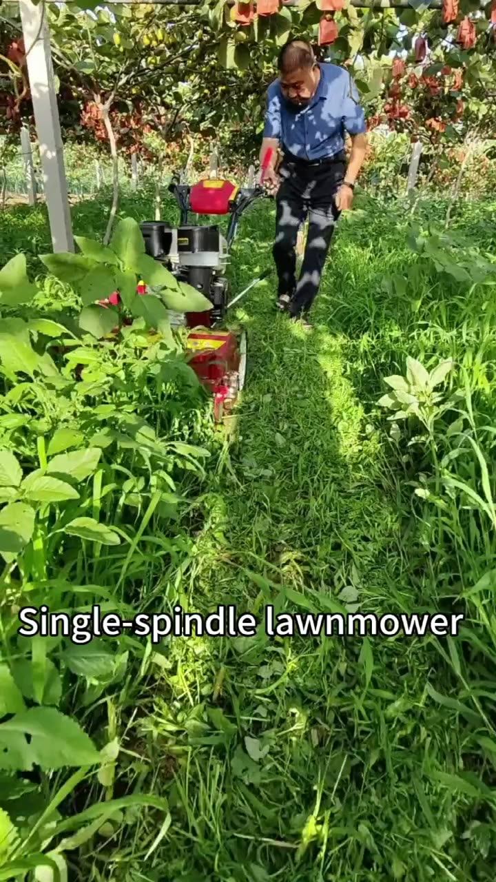 New Selfpropelled Hand Broken Grass Returning Machine Zongshen