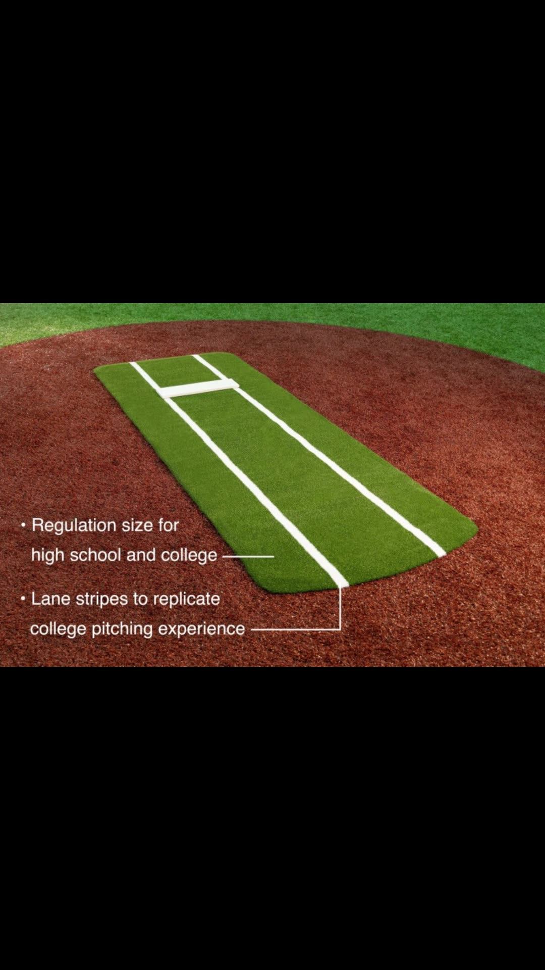 Mcg Baseball Softball Pitching Mat Lane Batting Trainer Mat Baseball