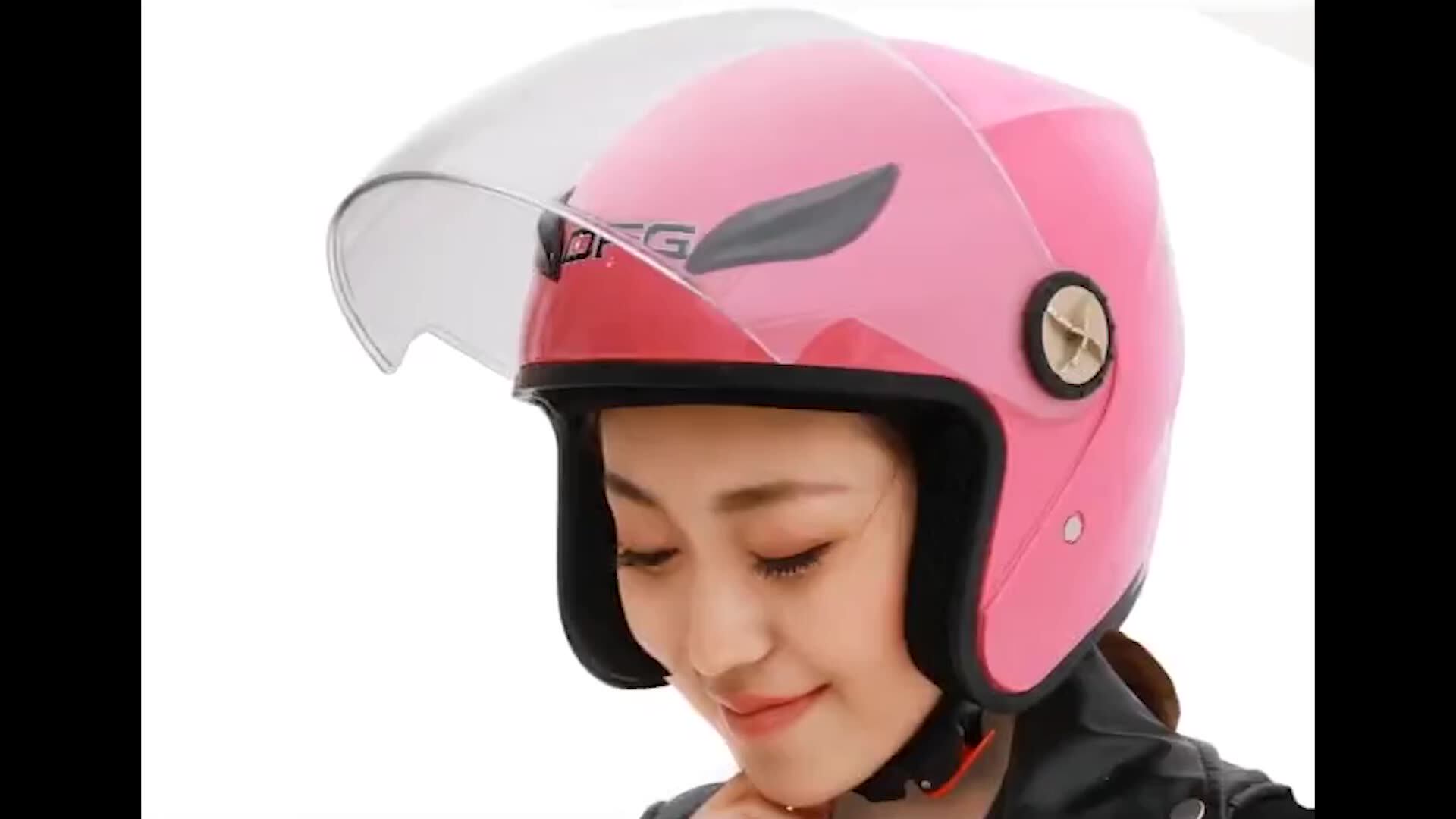 Open Face Scooter Helmet Casque Moto Motorcycle Accessories Used Fancy