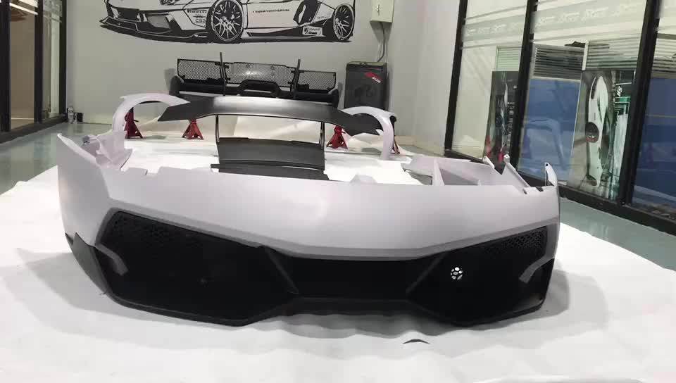 Lp670 Sv Style Half Carbon Fiber Body Kit For Lambo ...