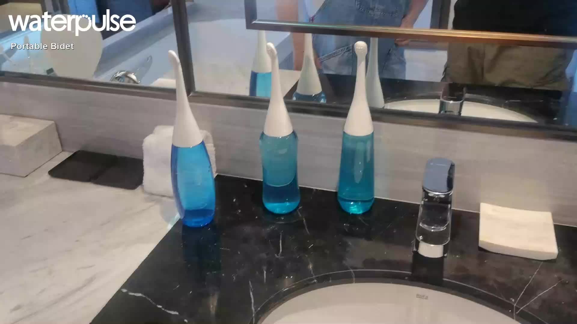 Waterpulse Feminine Vagina Irrigator Portable Female Washer Sitz Bath