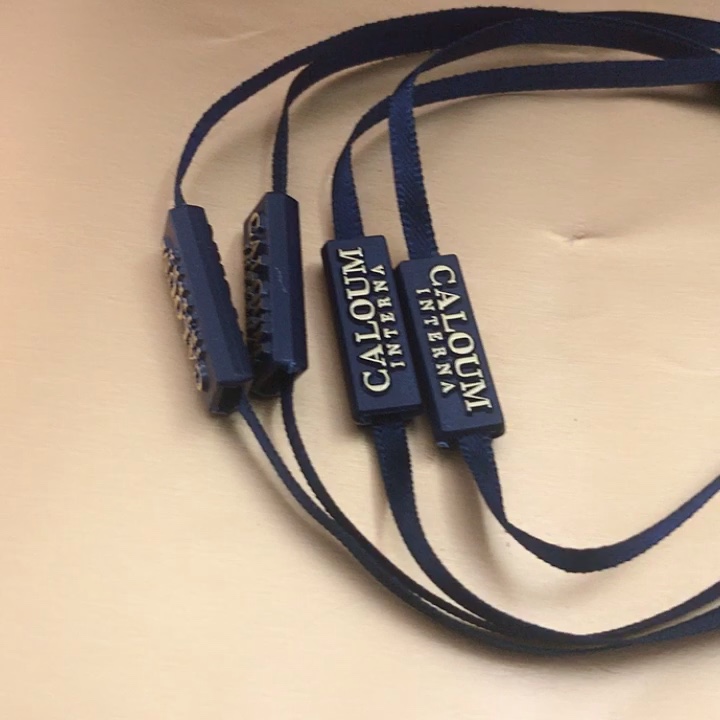 Hang Tag Fasteners Hang Tag String Snap Fasteners Custom Plastic With