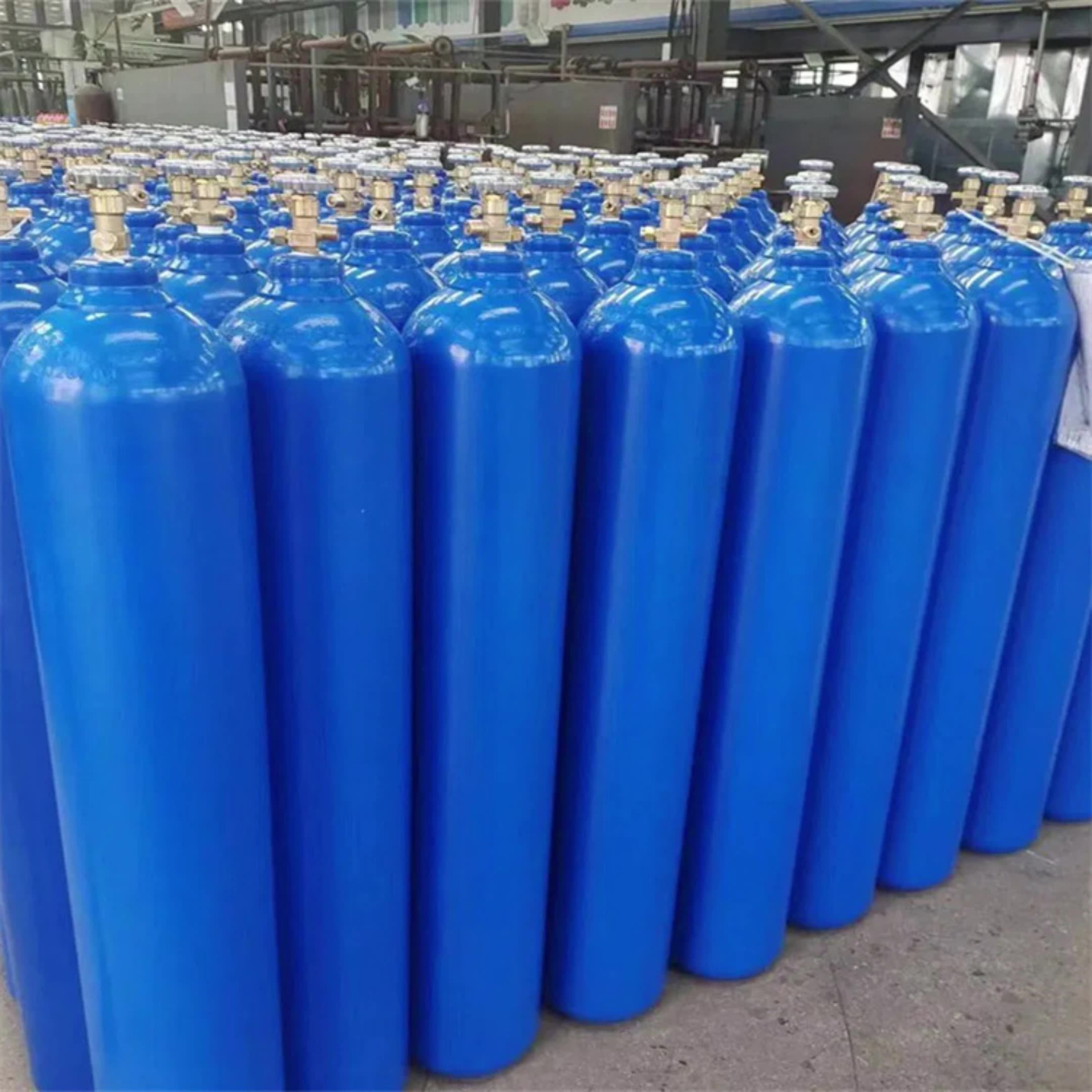 Factory 50l Argon Co2 Gas Mixture 200bar Mix 80 Ar 20 Co2 Mixed Gas For