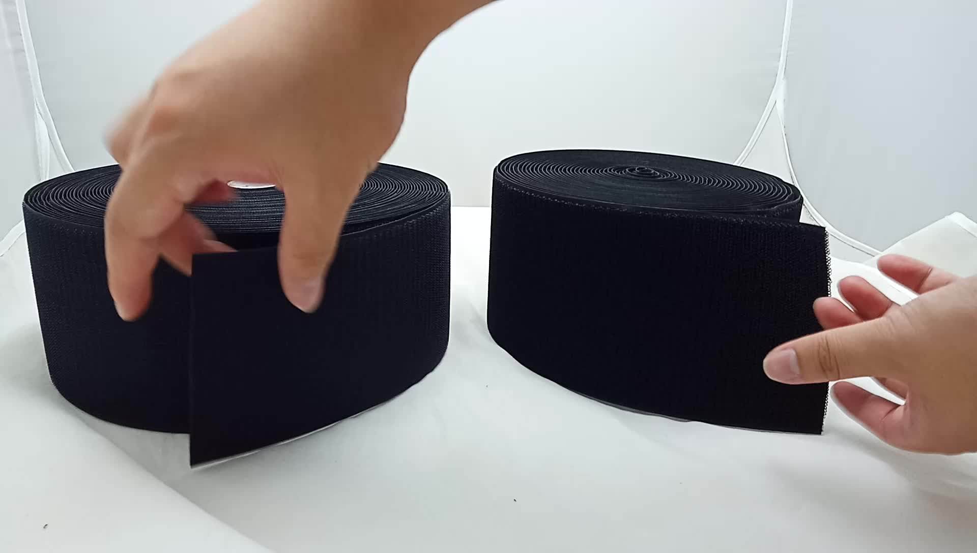 Eco Friendly Removable Touch And Close Nylon Hook Loop Fastener Tape