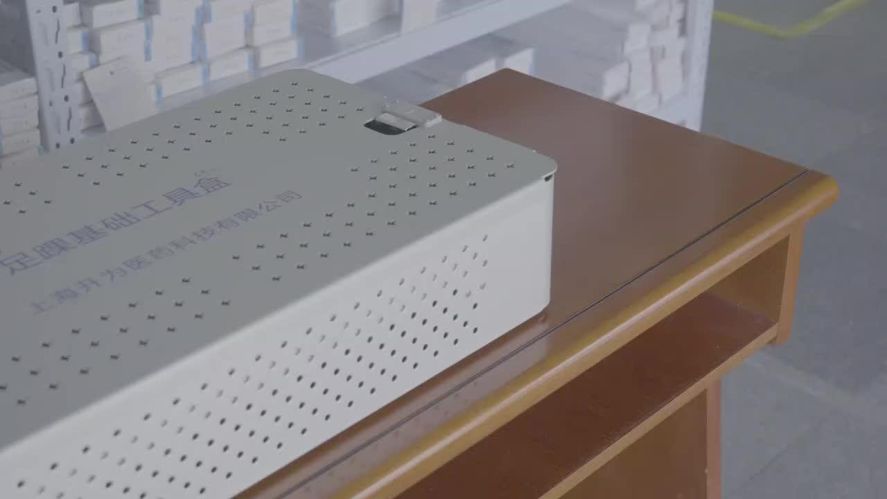 Carefix Stainless Steel Orthoprdic Surgical Instruments Truck Tool Box