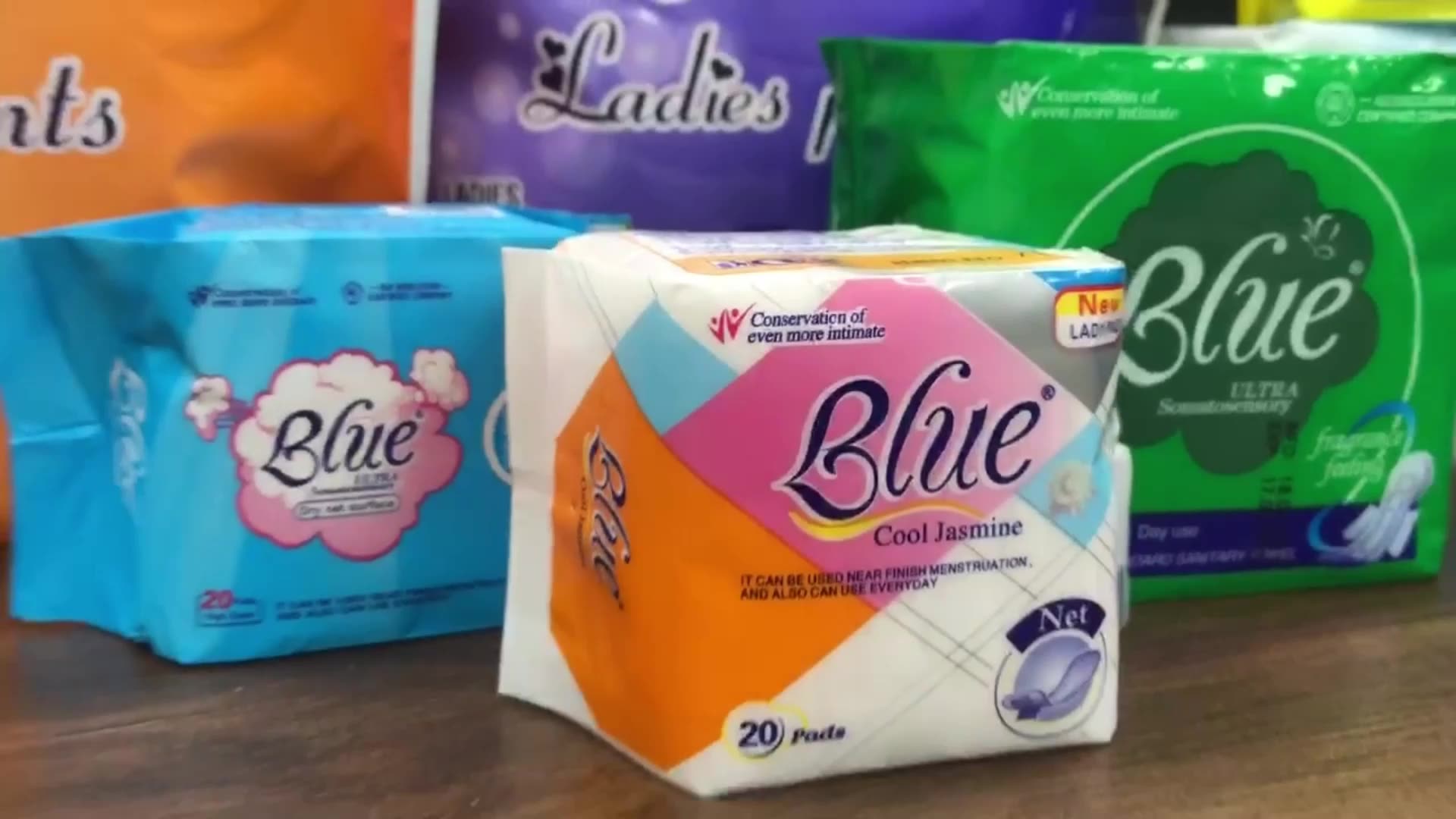 Disposable Hygienic Products Sanitary Napkins Women Sanitary Pads