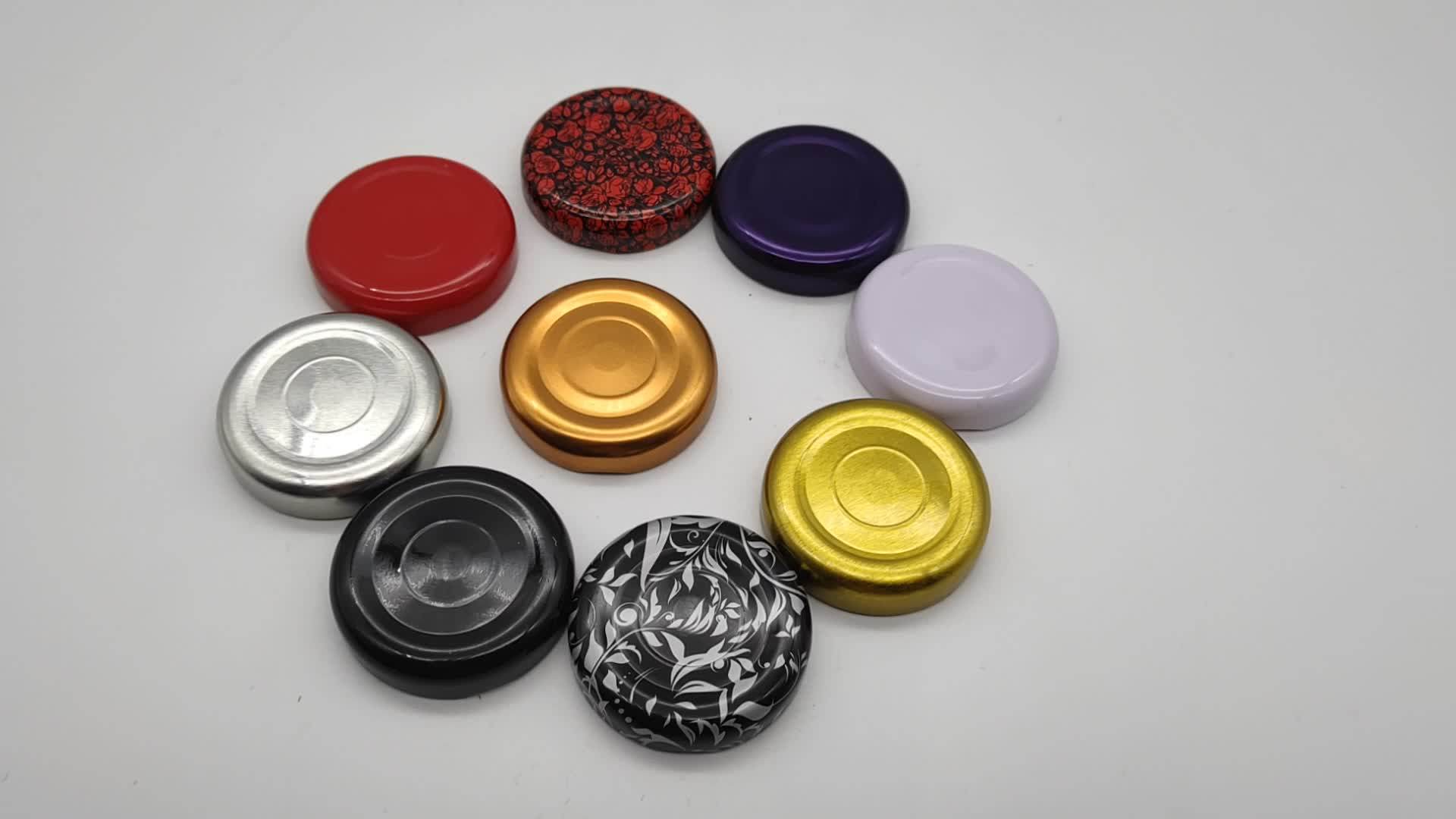 48tw Metal Lids For Glass Jars Buy Metal Lug Lid,Tin Can Lids,Screw