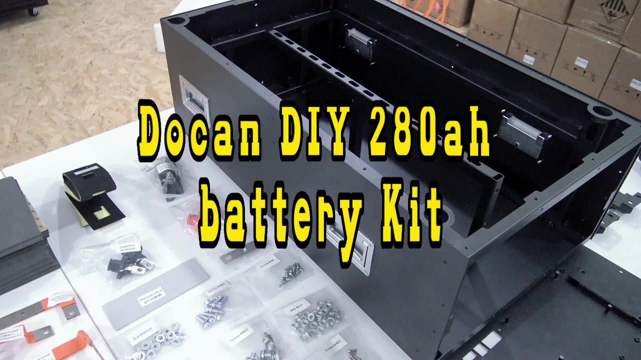 Seplos Mental Box Mason 280 Diy Kits 16s 48v Bms 280ah Battery Case