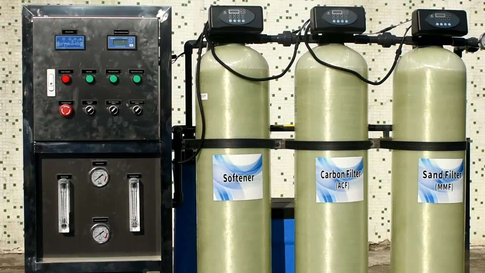 500 Lph Ro Plant Small Reverse Osmosis Great Design Commercial Deep Well Purification Price