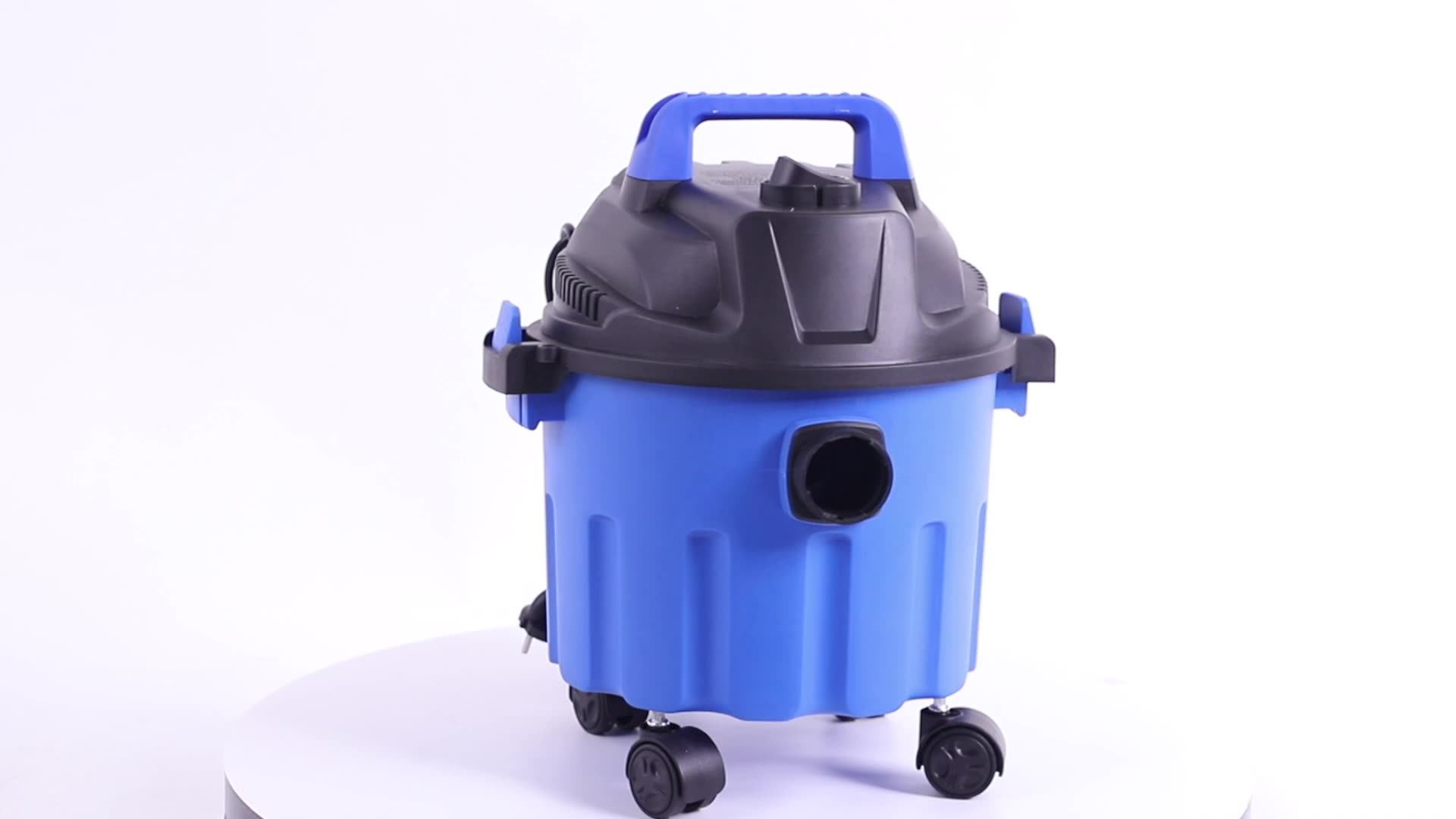 Commercial 10l Plastic Barrel Aspiradora Wet And Dry Vacuum Cleaner