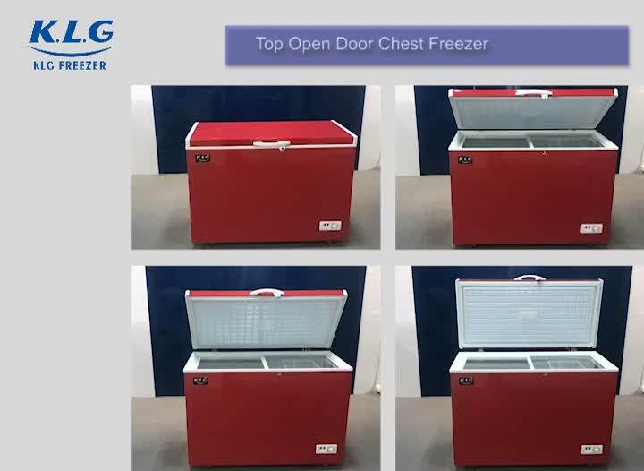 Courage Bd138 Chest Style Refrigerator With Top Open Foamed Door Deep