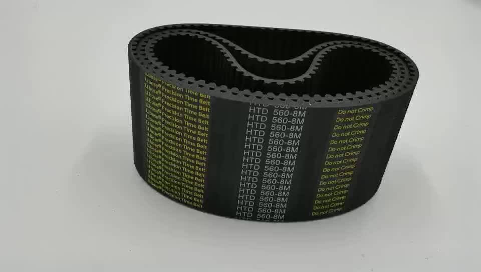China Manufacturer For 1600 H Type Rubber Timing Belt Buy Black H