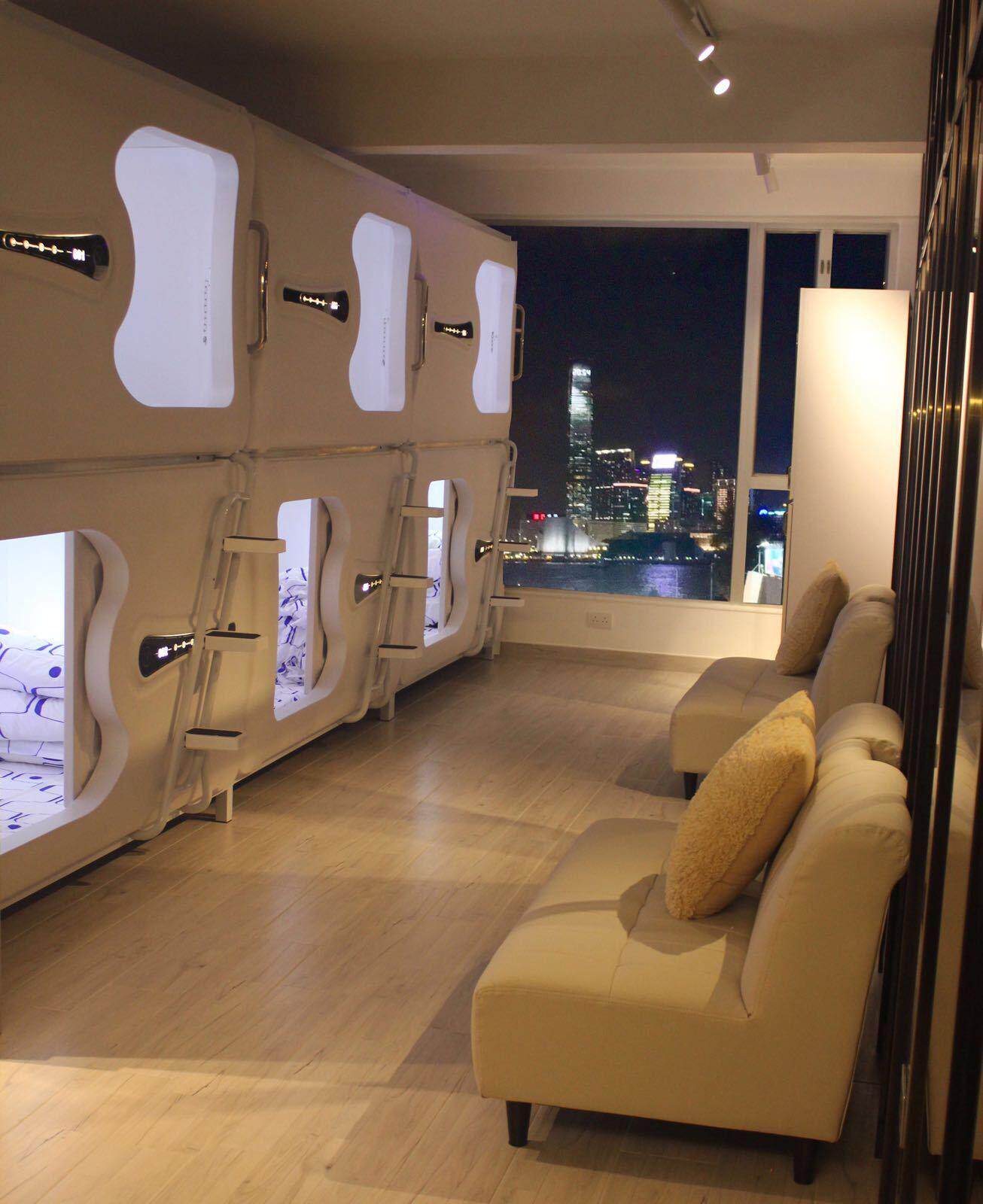 Hong Kong Sea Stars Accommodation-Causeway Bay Shop Fashion's Capsule Cabin (not limited to men and women)