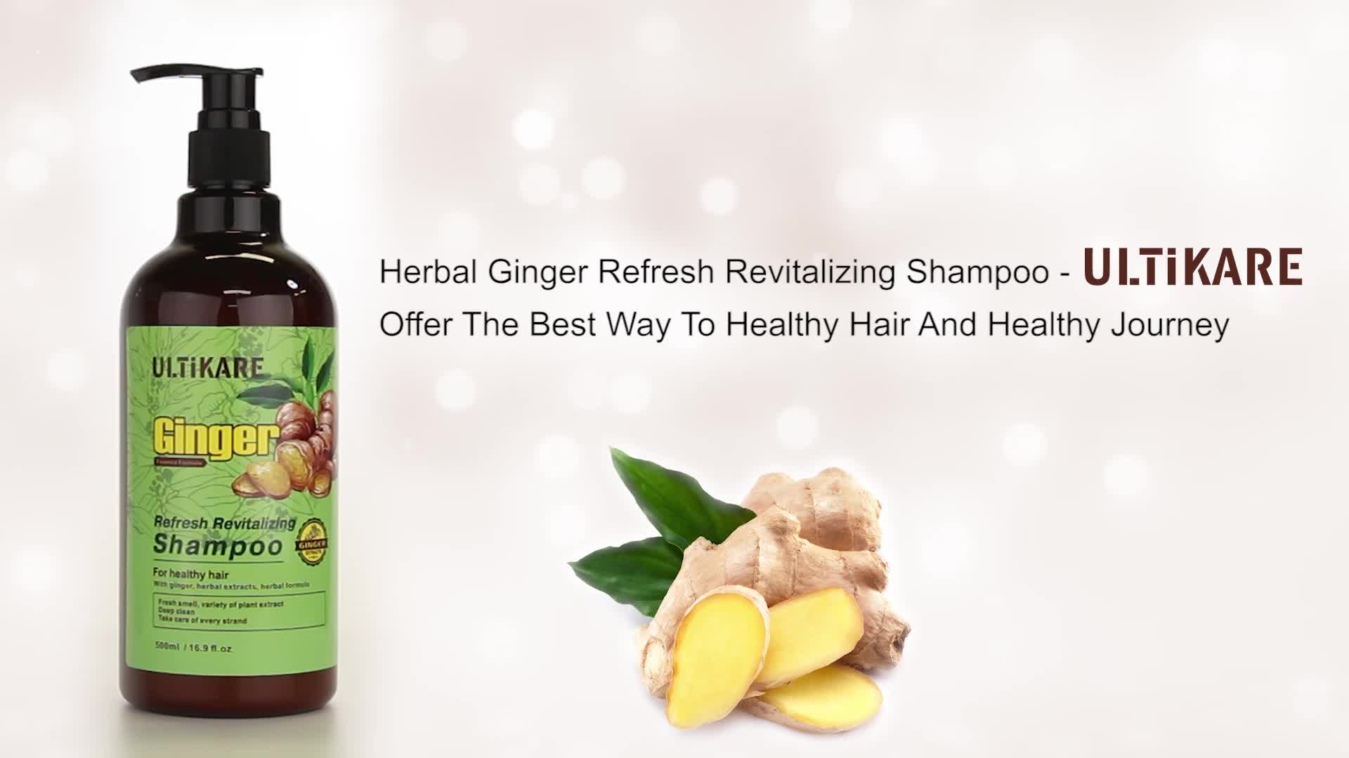 Sulfate Paraben Silicone Free Hair Regrowth Shampoo Best Ginger Oil