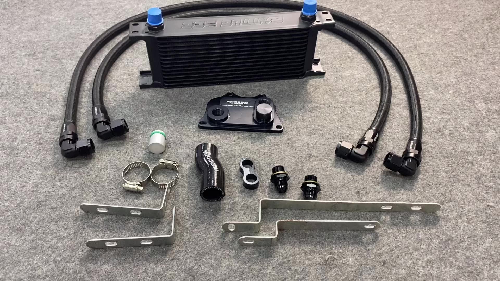 Sypes 1 Engine Oil Cooler Kit For Vag Volkswagen Audi Golf Mk5 Mk6 1.8t