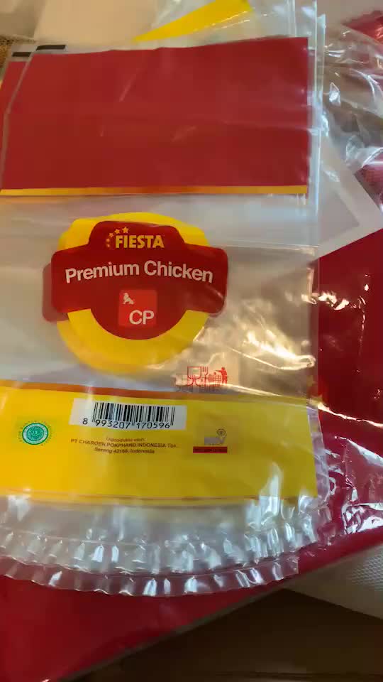 Food Packing Plastic Bags Food Grade Shrink Bags For Chicken,Shicken