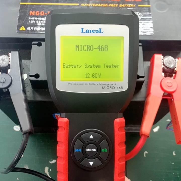 Digital Battery Tester Micro468 12v Battery Capacity Load Analyzer Soc Soh Cca Buy Digital