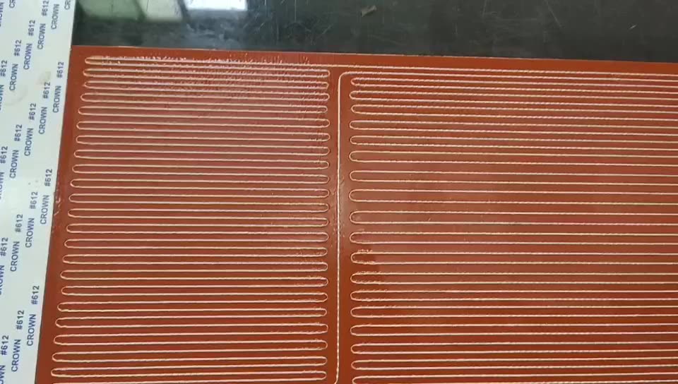 12volt Self Adhesive Silicone Rubber Heating Mat / Heating Pad