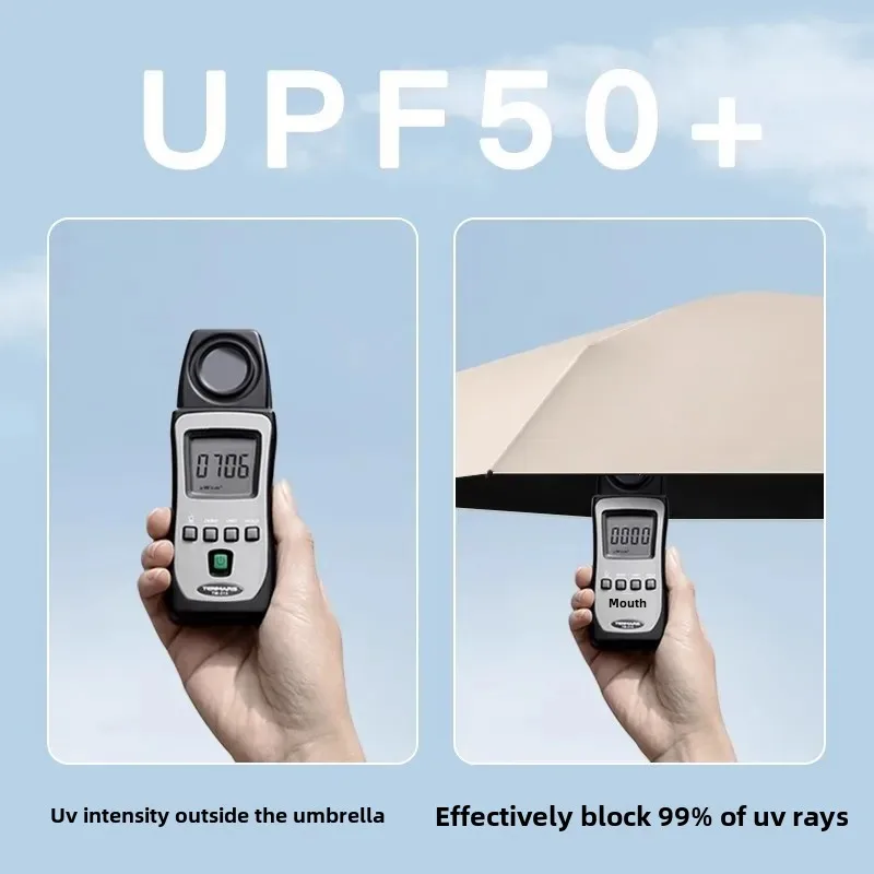 Factory Store 50% Fold Sun Umbrella Small Portable Capsule Umbrella Umbrella Women's Sunlight Umbrella Sunscreen Umbrella Wholesale