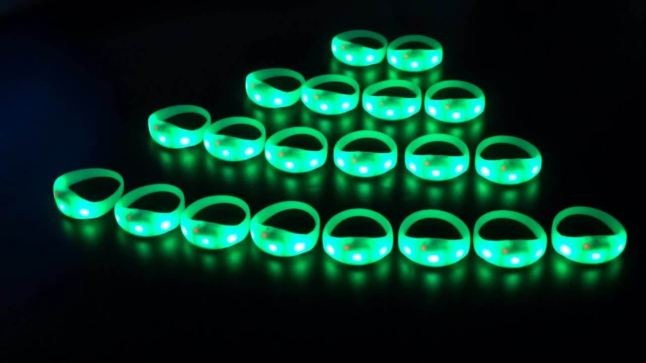 Led Wristband Party Supplier Xylobands Dmx Rfid Xyloband Controlled For