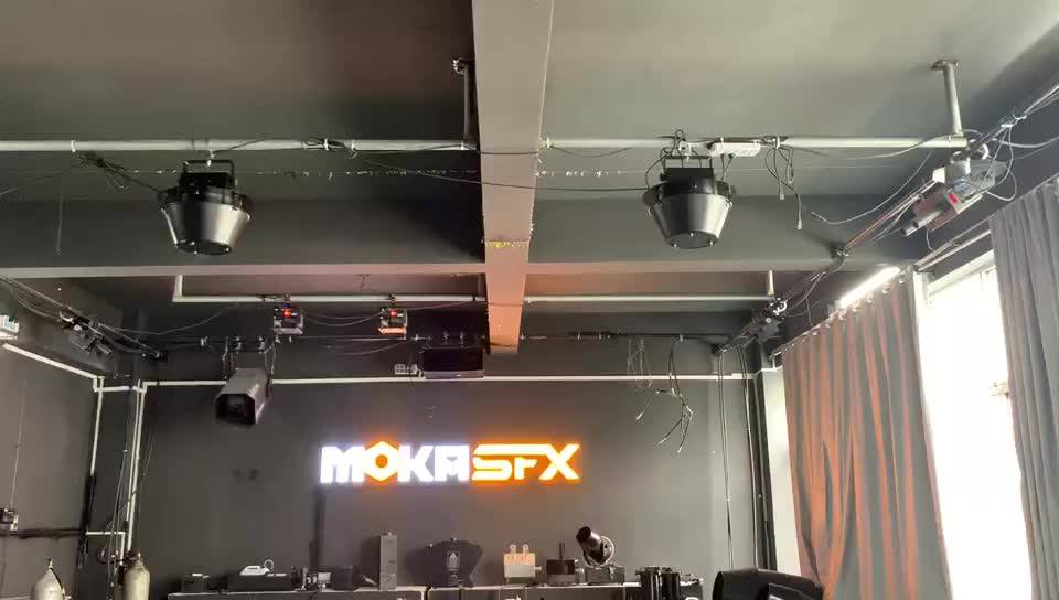 Swirl Confetti Machine Hanging Confetti Maker Machine Dmx Remote