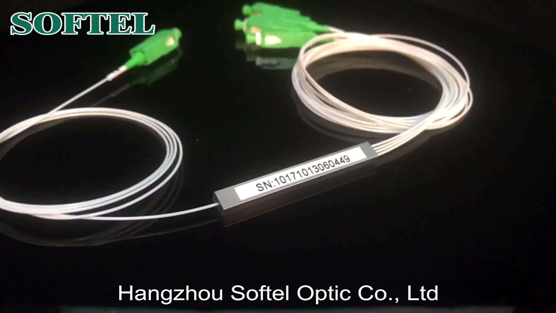 Plc Optical Splitter Plc With Connector Optic Fiber Splitter Price 1x8