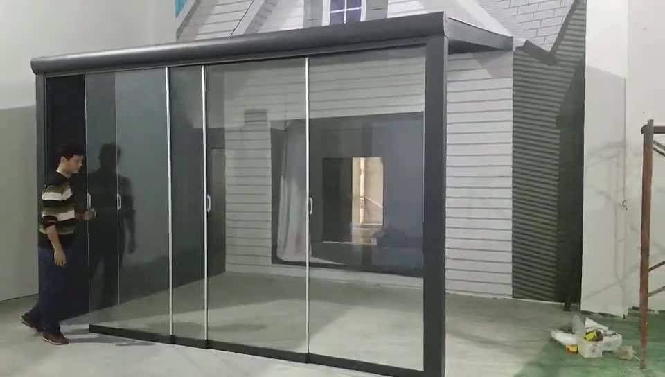 Aluminium Polycarbonate Patio Poof Rain Cover Balcony Patio Canopy