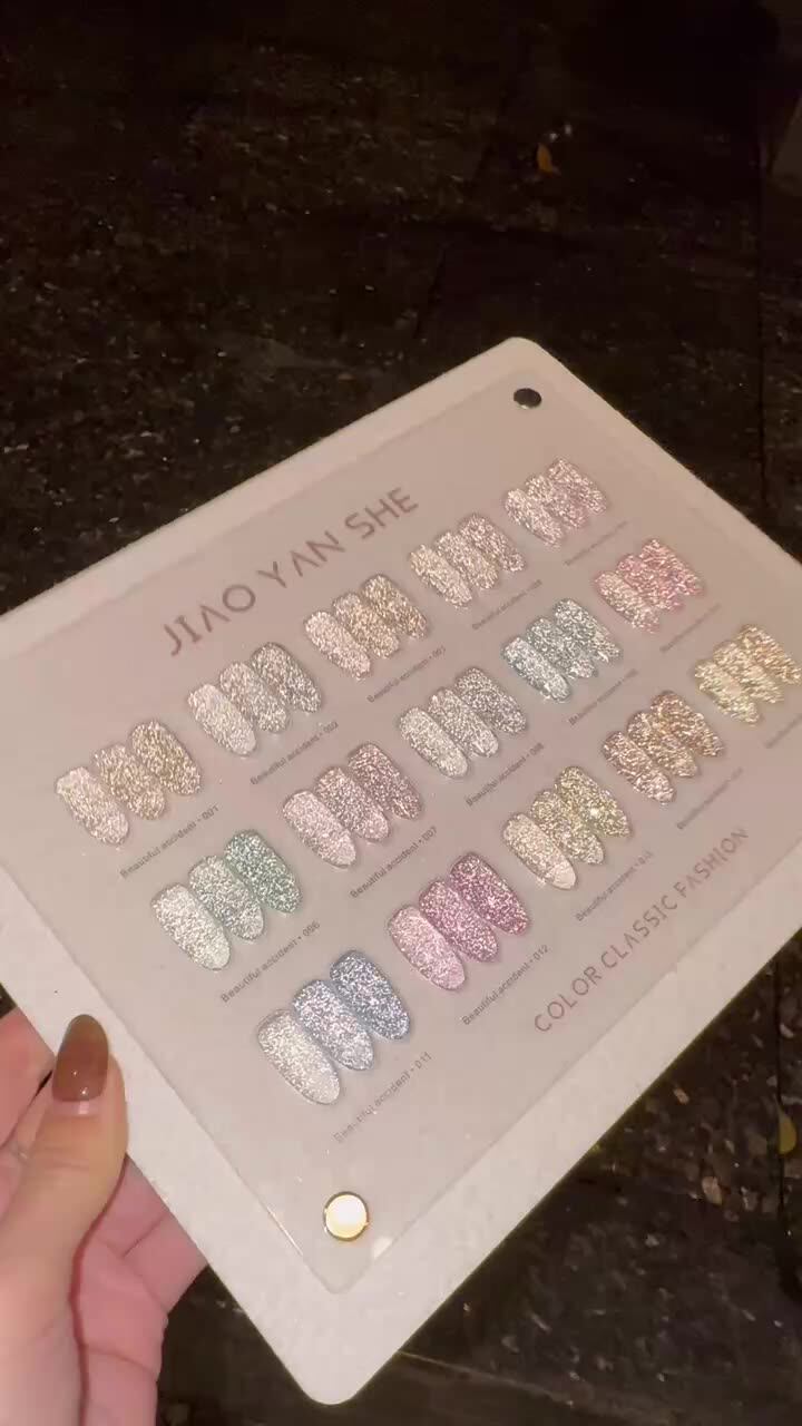 JIAO YAN SHE 15 25 Color Fairy Flash Set - Professional Nail Salon