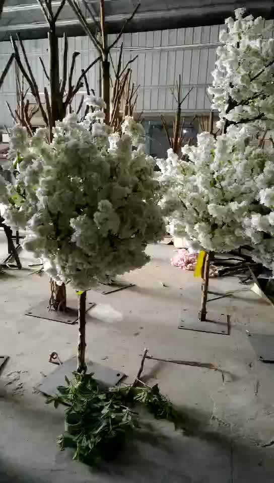 Lxy072508 Wholesale Artificial Flowering Tree Decoration Wedding Tree Centerpieces Peach Blossom