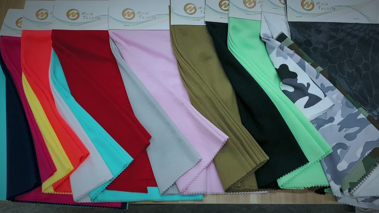 75d 72f 100polyester Breathable Bird Eye Mesh Fabric For