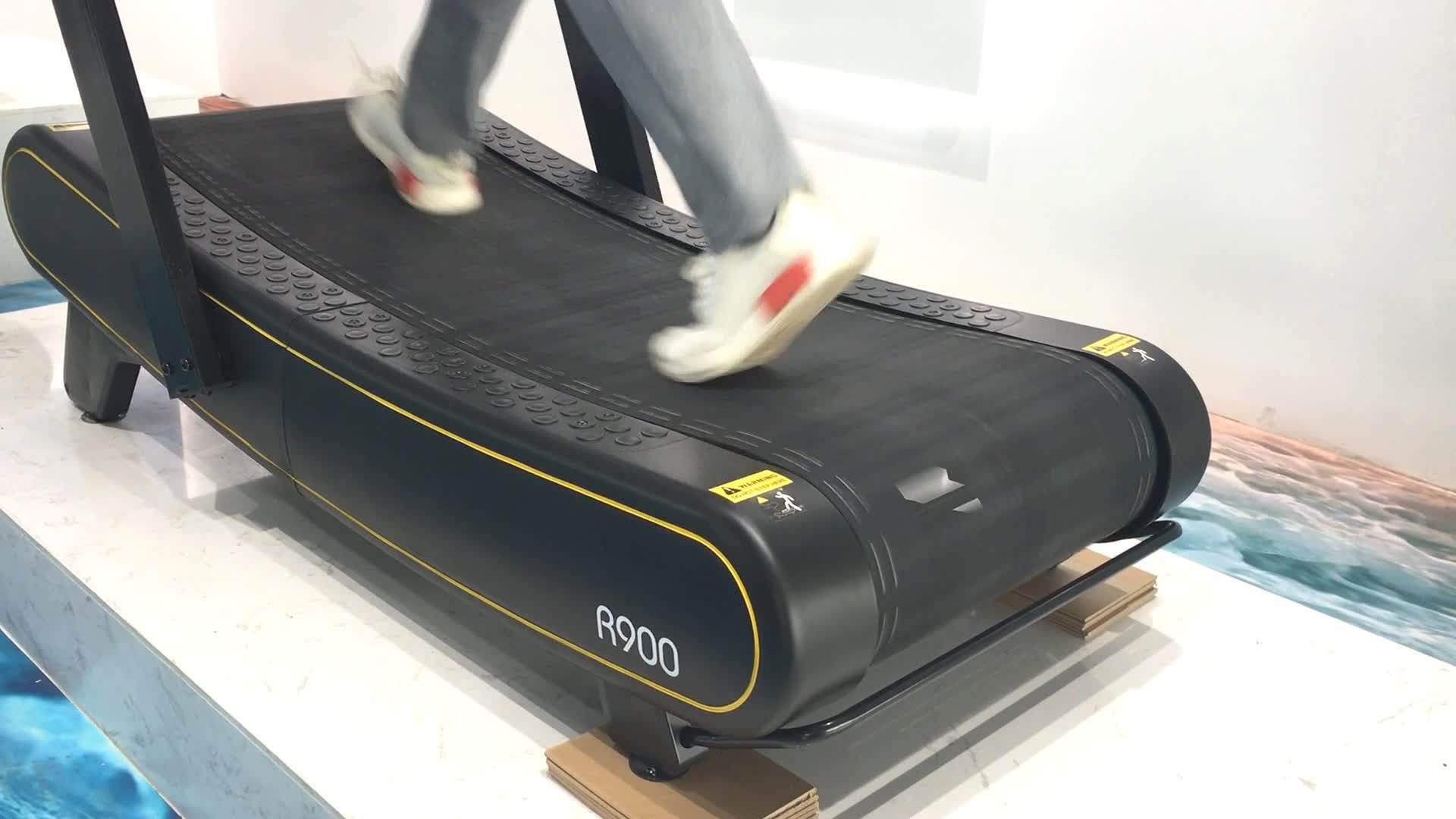 Air Runner Curved Manual Treadmill Commercial A Treadmill