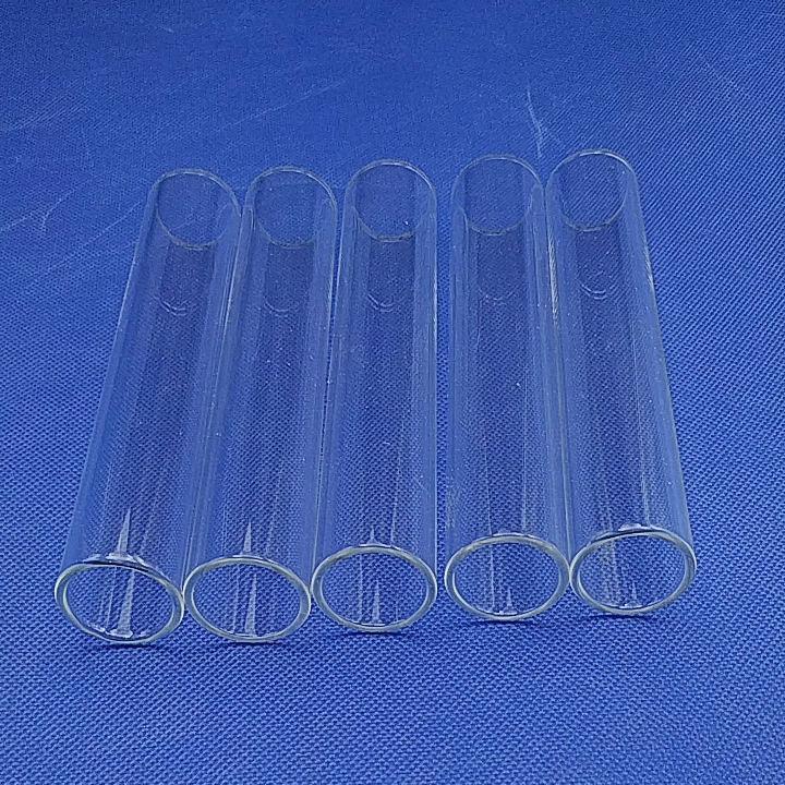 Heat Resistance Glass Cylinder Open Both Ends Boiler Sight Glass Glass